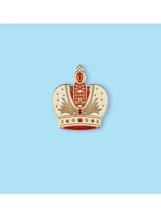 Металлический значок Heart of Moscow «Корона» серия Петербург