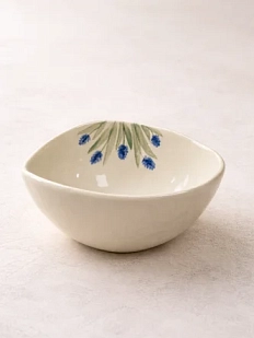 Пиала ручной работы Верба керамика «Мускари», керамика, 9 см