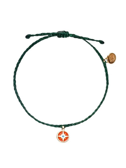 Браслет WAF WAF «Компас», изумрудный, фото 1.