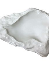 Тарелка ручной работы Камень Змеевик VELES «Звезда Элендиля», фарфор