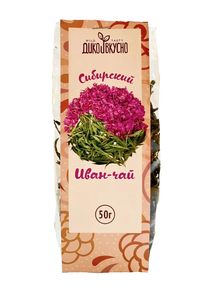 Чайный напиток «Сибирский Иван-чай» без добавок, 50 гр, фото 1.