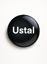 Закатной значок «Ustal», металл, 25 мм, превью фото 1