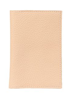 Обложка для паспорта Kokosina bags, натуральная кожа, светло-бежевый
