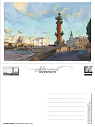 Набор открыток Антон Батов «Акварельный Петербург», А6, 15 шт., превью фото 2