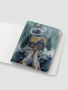 Тетрадь «Тишина», иллюстратор Анна Спешилова, А5, 40 листов