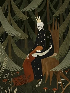 Открытка «Кощей»,  Дворникова Александра