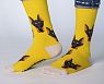 Носки «Типичный доберман», р-р 42-46, жёлтые, превью фото 1