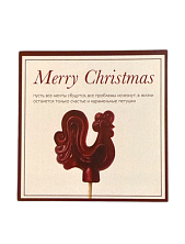 Открытка «Merry Christmas», 10 x 10 см