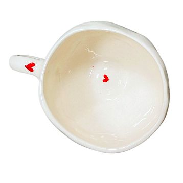 Кружка ручной работы с надписью «В Питере ныть», керамика, 180 мл, фото 3.