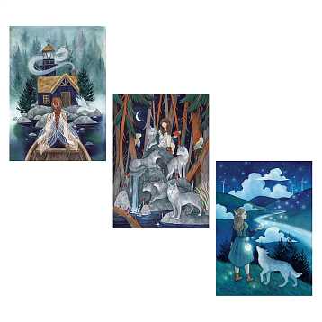 Набор открыток «Волшебство», 3 шт., Спешилова Анна, фото 1.