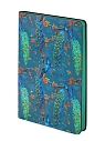 Ежедневник недатированный, BRAUBERG «Peacocks», А5, превью фото 1