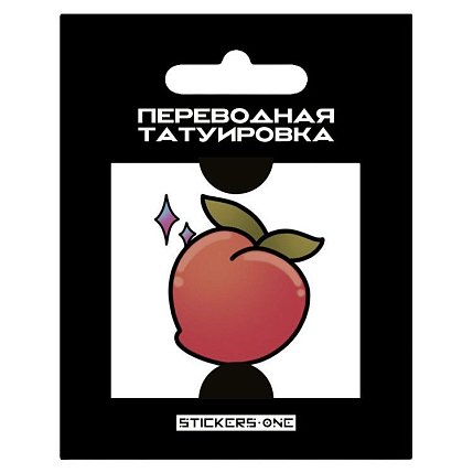 Переводная татуировка «Peach», фото 1.