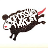 Футболка Barking store «Opossum threat», S жен., кремовый, превью фото 2