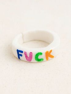 Кольцо «Fuck»