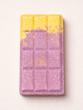 Бомбочка для ванны Nyash Nyash «Плитка шоколада», черничный чизкейк