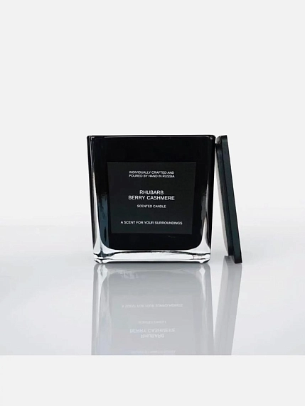 Подарочный набор на Новый год с ароматической свечой, шоколадом и авторской открыткой №2, фото 2.