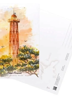 Открытка «Маяк Мощный», А6