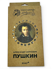 Картонный конструктор 3D «Пушкин», микро