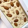 Шоколад белый с миндалём и солёным арахисом, без сахара, превью фото 2