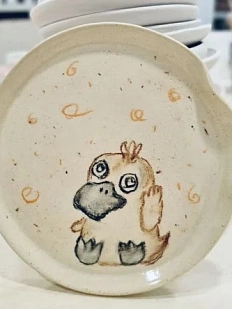 Тарелка «Утконос»