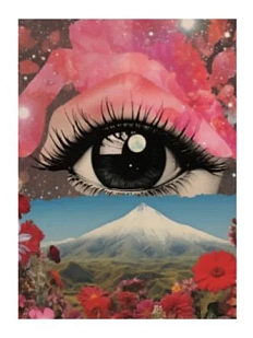 3D Стикер на телефон «Глаз», объёмный