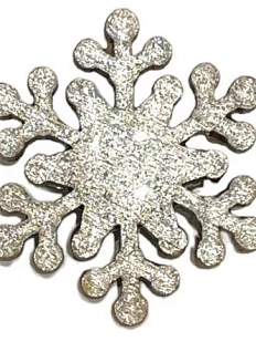 Брошь «Снежинка» №3