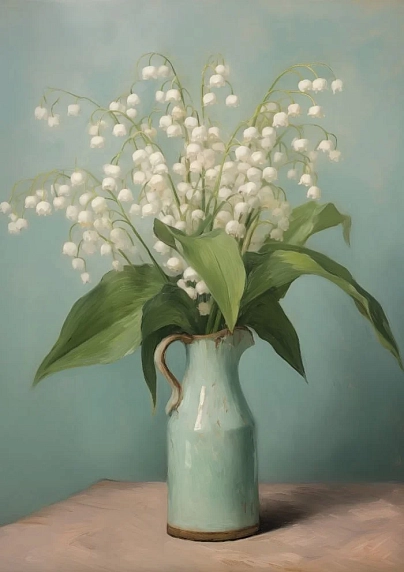 Постер интерьерный DARI DARI «Ландыши», А3, фото 1.