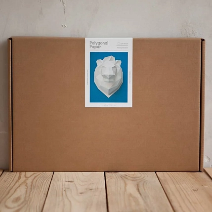 Набор для склейки головы льва, фото 3.