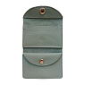Cкладной кошелек-визитница ручной работы, Kokosina bags, натуральная кожа, зелёный, превью фото 3