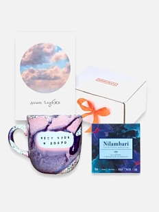Подарочный набор на 8 марта с кружкой «Несу чушь и добро» и шоколадом