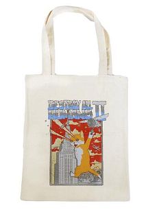 Шоппер Barking Store «Кэтзилла», белый