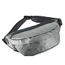 Поясная сумка Ranzel Bags «Baggy Gray», тайвек, серая, превью фото 2