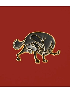 Металлический значок Heart of Moscow «Бобёр» серия Страдающее средневековье