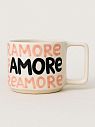 Кружка ручной работы «Amore», белая, керамика, 350 мл, превью фото 1