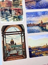Стикерпак виниловый DARI DARI «Петербургские закаты», А5, превью фото 3