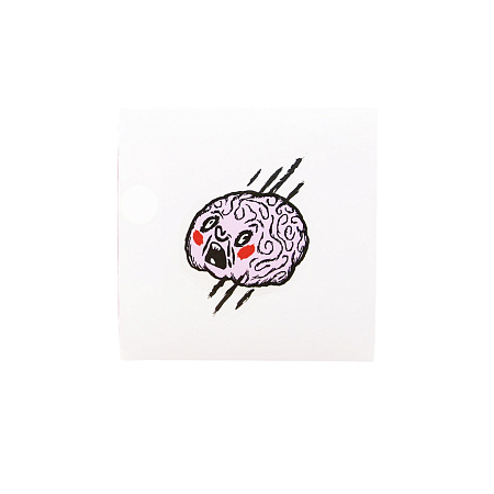Виниловая наклейка «Мозг»