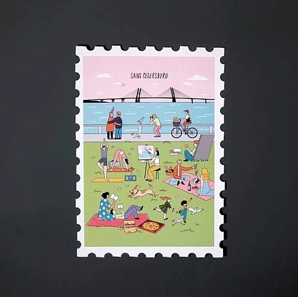 Открытка Подписные изделия «Марка. Saint-P, Севкабель», фото 2.