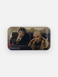 Стикер объемный «Брат. Мы домой летим! »