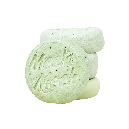 Твердый шампунь Meela Meelo «Многомятный», с ароматом мяты и ментола, фото 2.