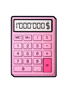 Брошь Monolama «Калькулятор»