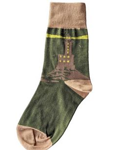 Носки «Маяк Анива», хаки, р-р 42-46