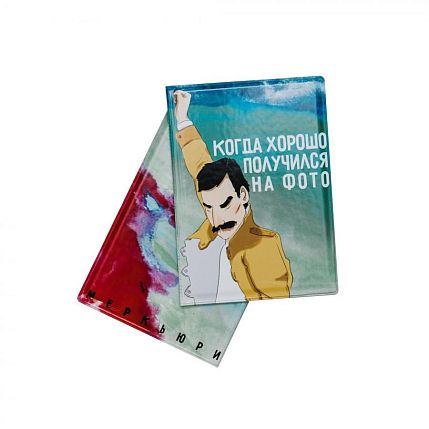 Обложка на паспорт «Когда хорошо получился на фото. Меркьюри», фото 1.