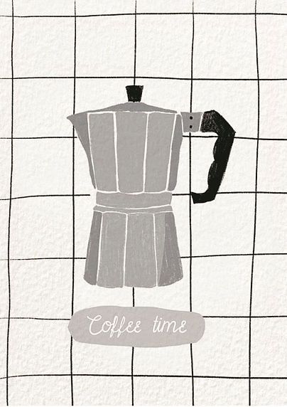 Открытка «Coffee time», фото 1.