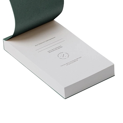 Блокнот ПИ_ШИ «101 заветное желание» №1, темно-зеленый, фото 4.