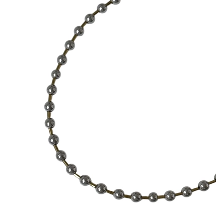 Чокер Бур.Мур «Bubbles», гематит, фото 1.