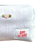 Косметичка ручной работы АМИ (Ami lé sac) «Grand», белая, превью фото 3