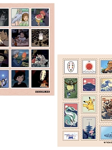 Набор стикерпаков 2 шт.: «Studio Ghibl», «Japan»