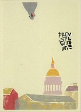 Открытка «From SPb with dove», цветная, Максим Савва