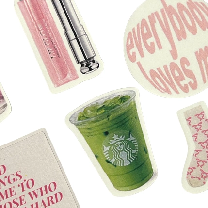 Стикерпак АМИ (Ami lé sac) «I'm just a girl», А6, фото 2.