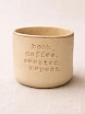 Стакан ручной работы Идеальное совпадение с надписью «book. coffee. sweater. repeat», бежевый, керамика, 350 мл, превью фото 1